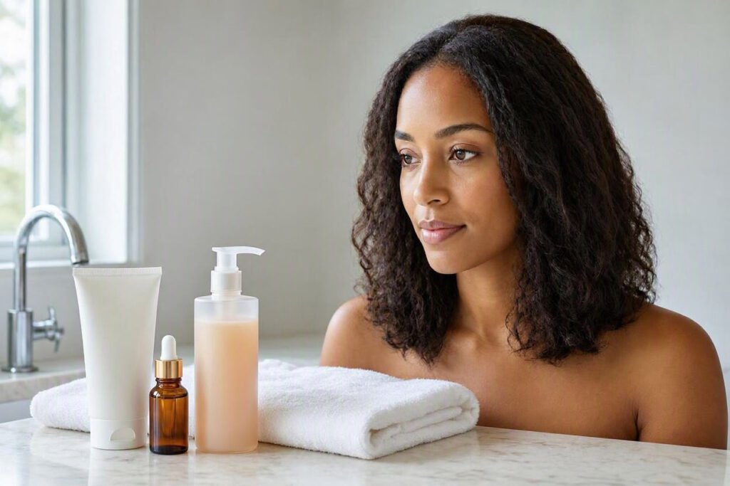 How to moisturize hair with conditioner and leave-in care