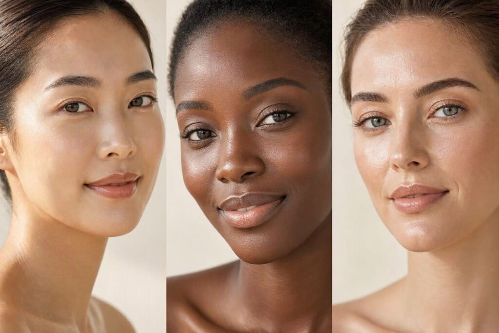 Facial exfoliation considerations for different skin types